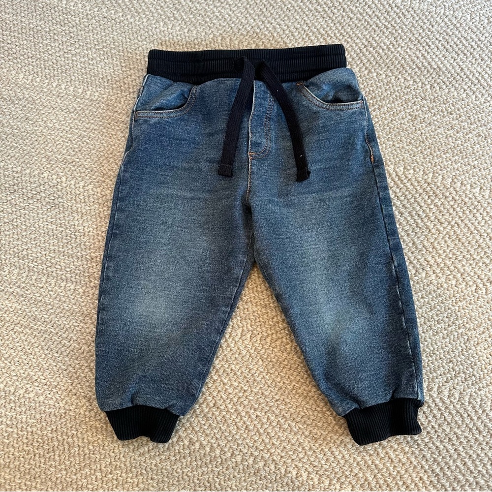 Dolce & Gabbana baby drawstring jeans
